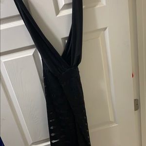 BRAND NEW NEVER WORN BLACK FASHION NOVA DRESS